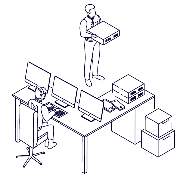 Animation boussole