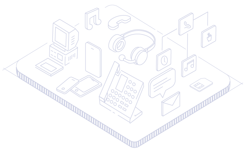 Illustration solutions de communication
